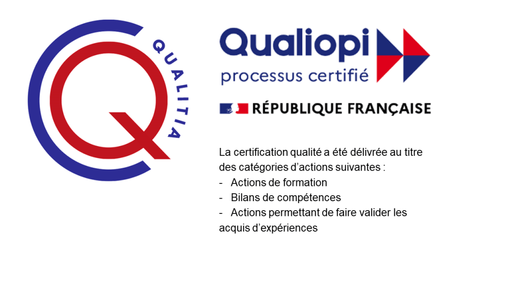 A.F.E. Formation est un organisme formateur agréé Qualiopi
